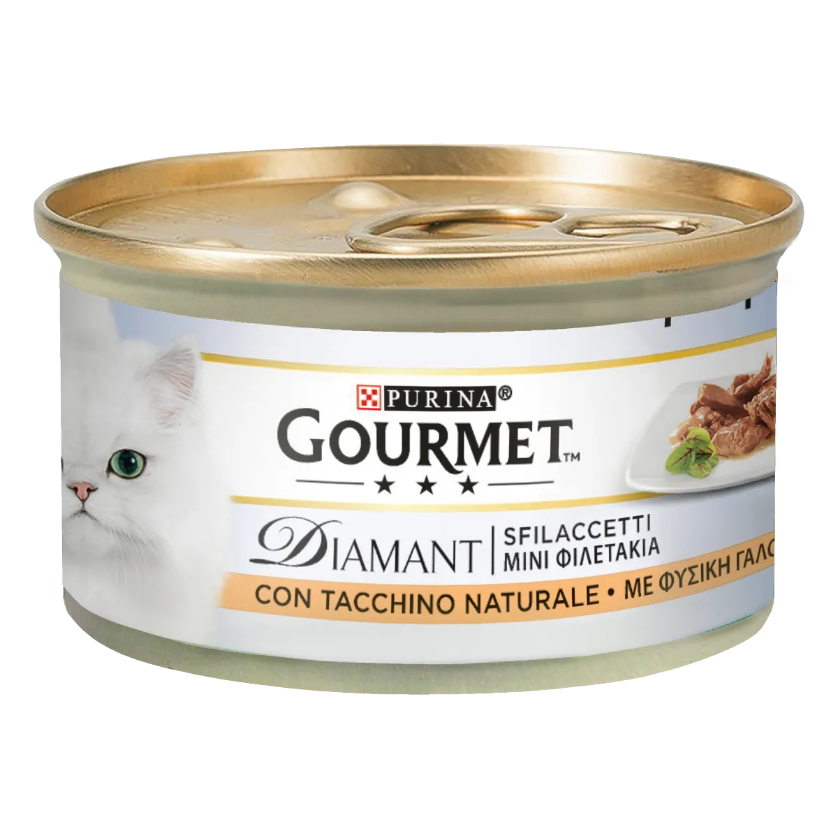 Gourmet diamant sfilaccetti tacchino naturale 85 gr