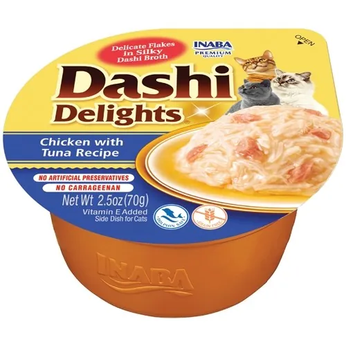 Dashi delights cat pollo e tonno cup 70 gr