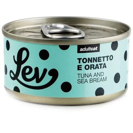 Lev gatto tonnetto e orata lattina 70 gr
