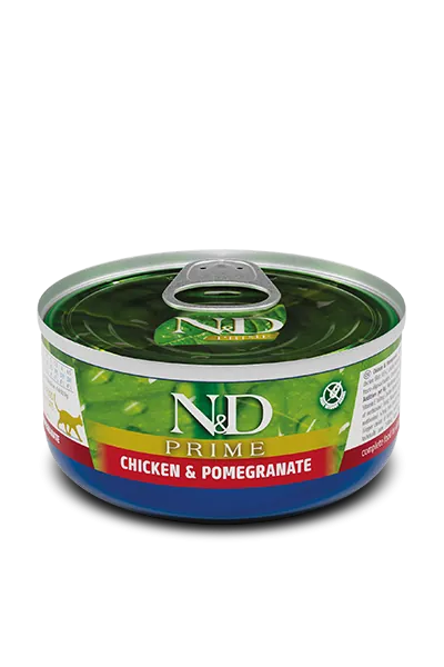 Nd cat prime pollo e melograno 70 gr