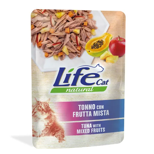 Life cat tonno e frutta mista bustina 70 gr