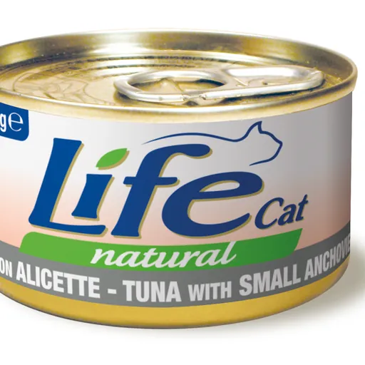 Life cat tonno e alicette lattina 85 gr