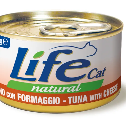 Life cat tonno e formaggio lattina 85 gr