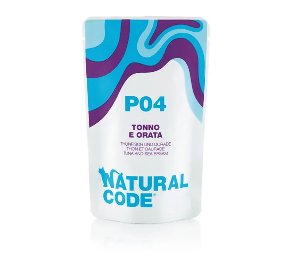 Natural code gatto tonno e orata bustina 70 gr