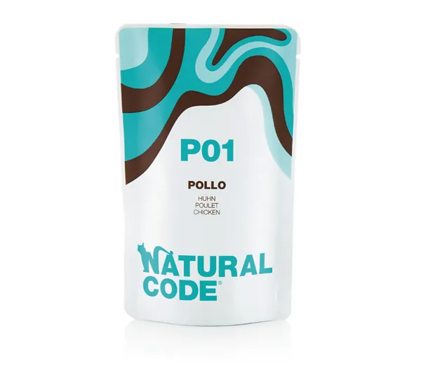 Natural code gatto  pollo bustina 70 gr
