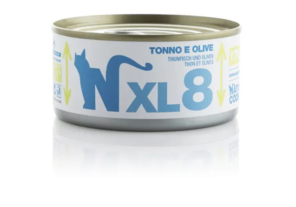 Natural code gatto tonno e olive lattina 170 gr