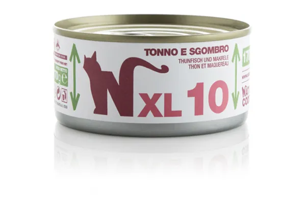 Natural code gatto tonno e sgombro lattina 170 gr