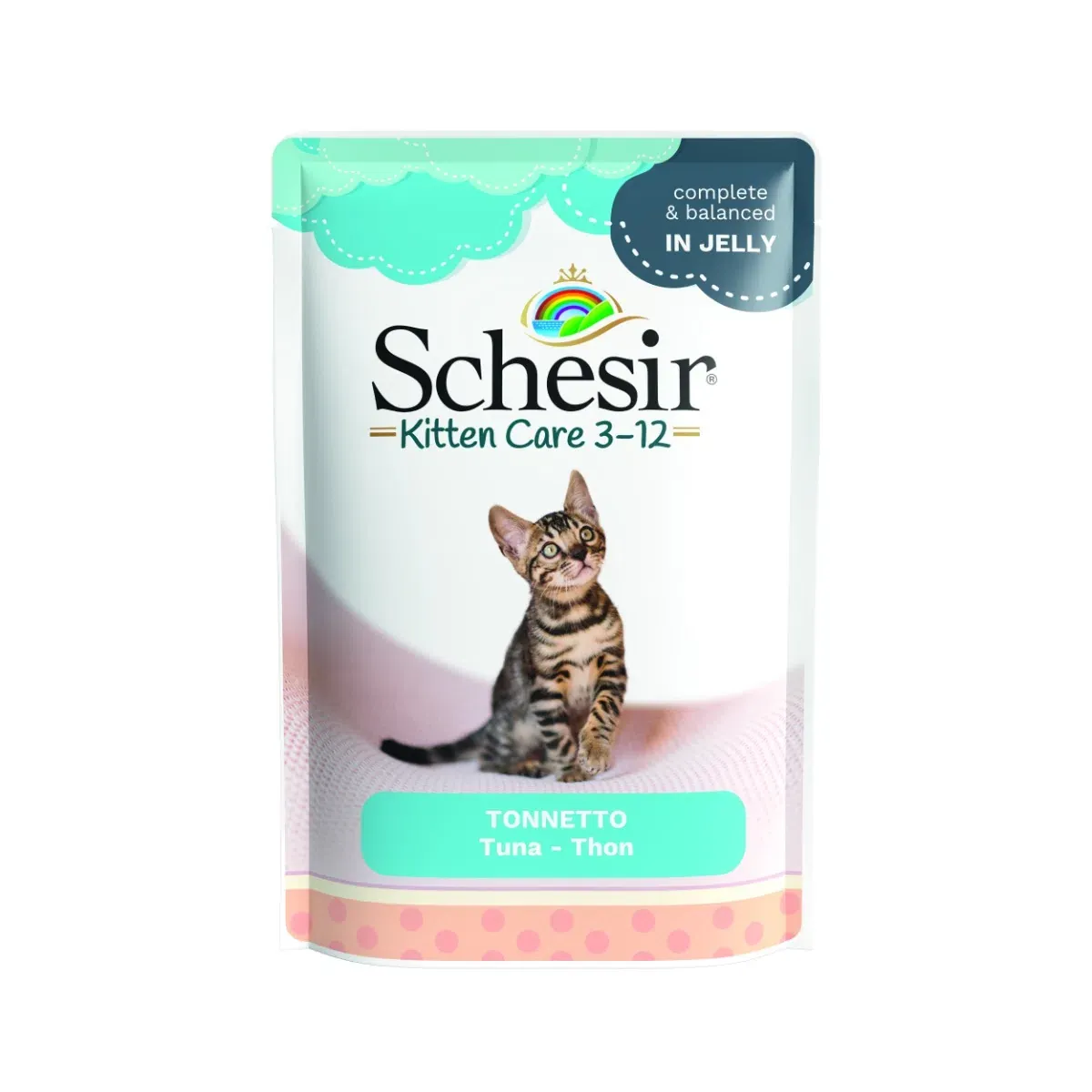Schesir soft gatto kitten tonno bustina 85 gr