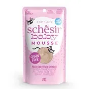 Schesir gatto baby mousse pollo bustina 70 gr