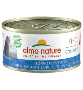 Hfc cat complete tonno e zucca lattina 70 gr