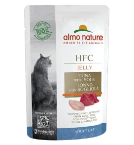 Hfc cat jelly tonno e sogliola bustina 55 gr