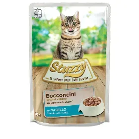 Stuzzy gatto nasello bustina 85 gr