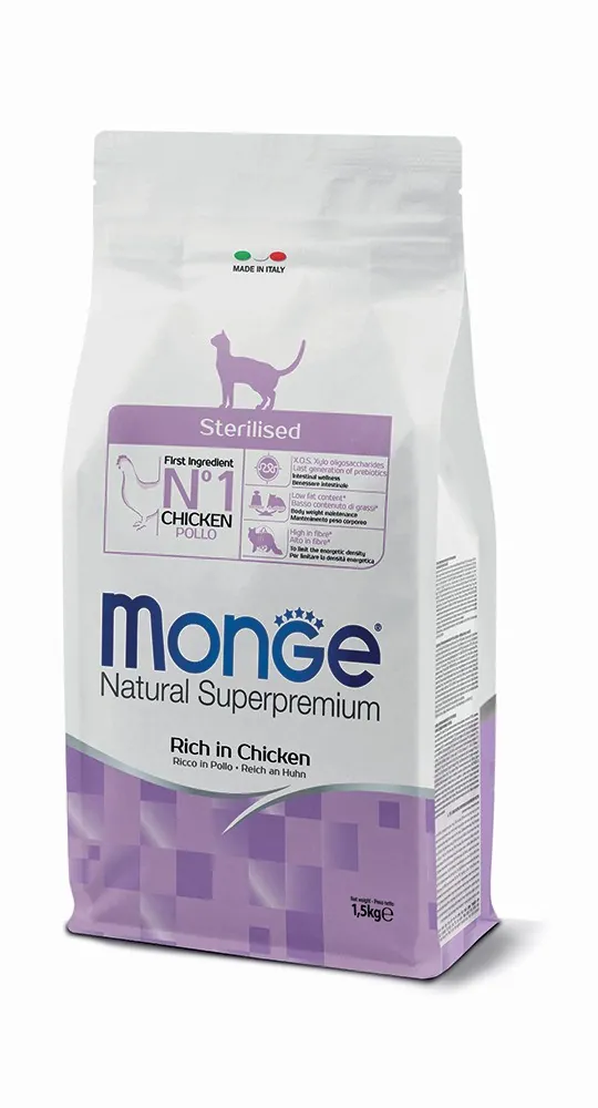 Monge cat sterilized pollo 10 kg