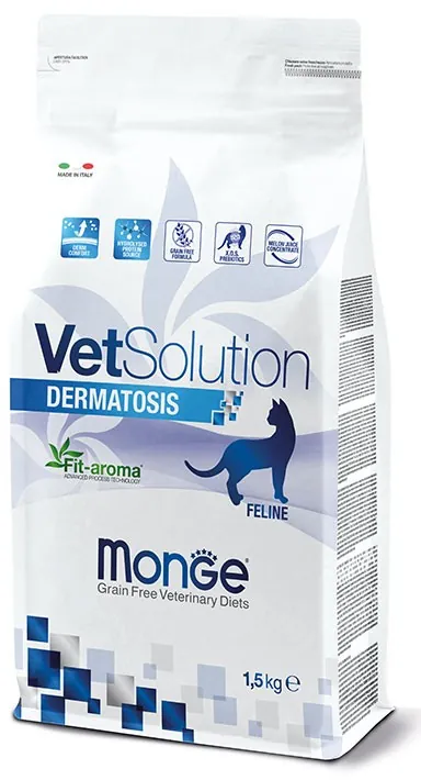 Monge cat vet solution dermatosis 400 gr