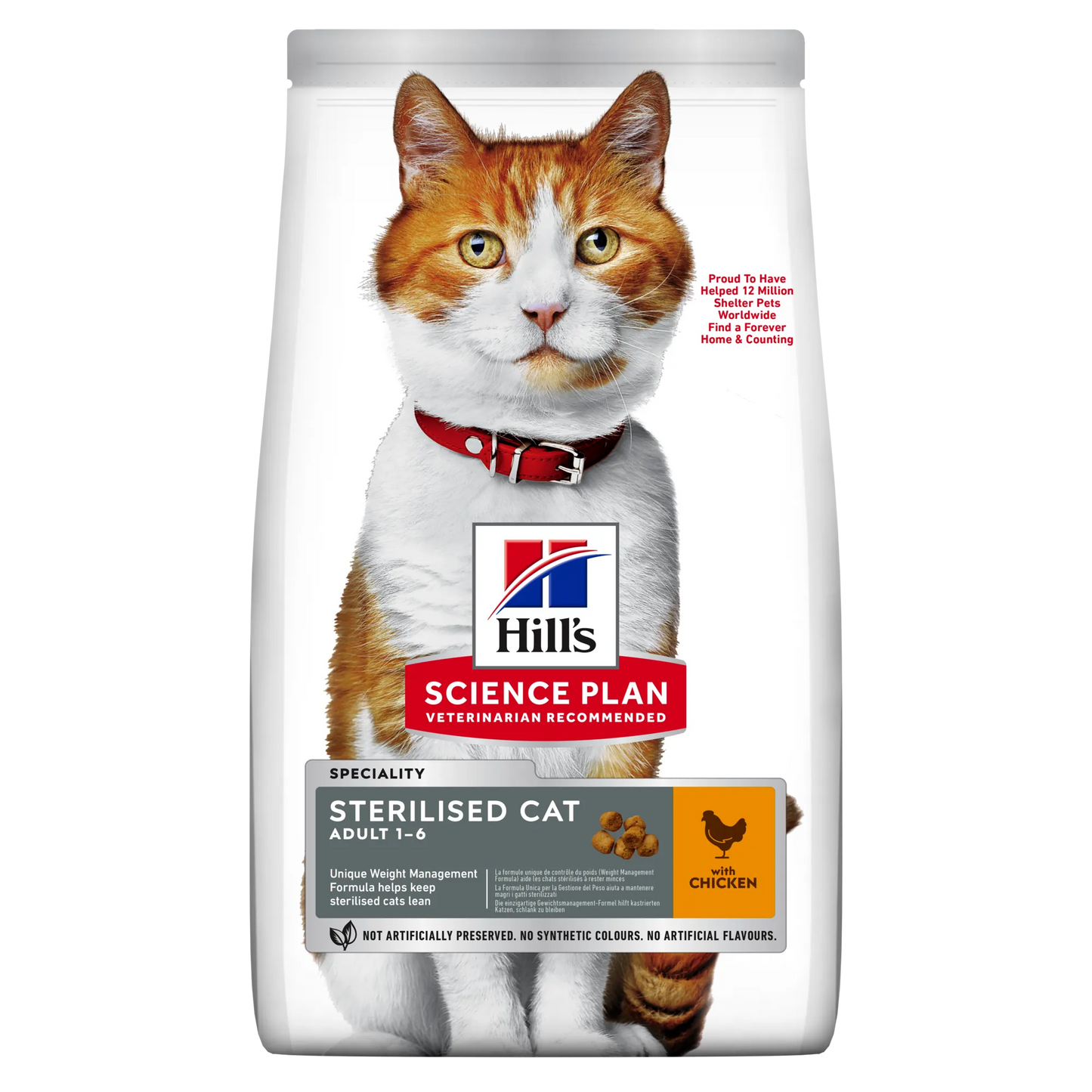 Hills gatto sterilized pollo 3 kg