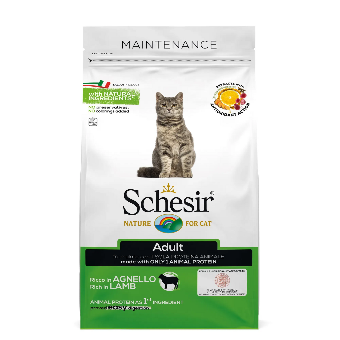 Schesir gatto adult agnello 1,5 kg