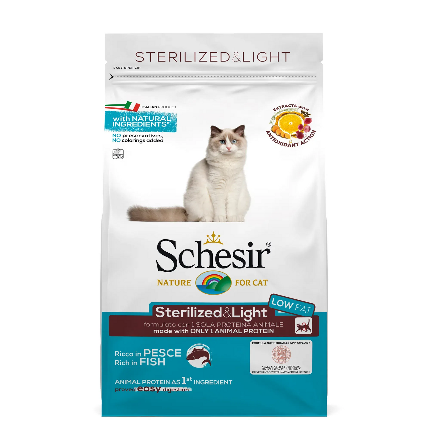 Schesir gatto sterilized pesce 1,5 kg