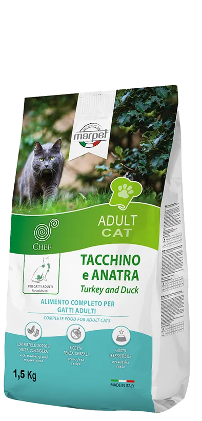 Aequilibria cat tacchino e anatra 1,5 kg