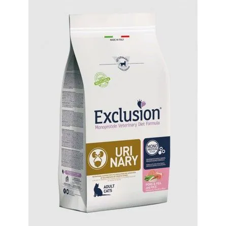 Exclusion cat urinary maiale e riso 300 gr
