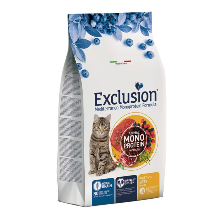 Exclusion cat mediterraneo adult manzo 12 kg
