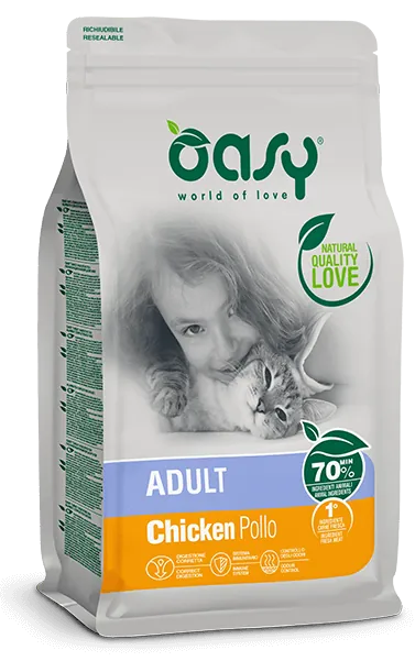 Oasy cat pollo 1,5 kg