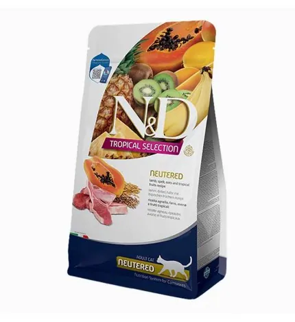 Nd cat tropical selection agnello neutered 10 kg