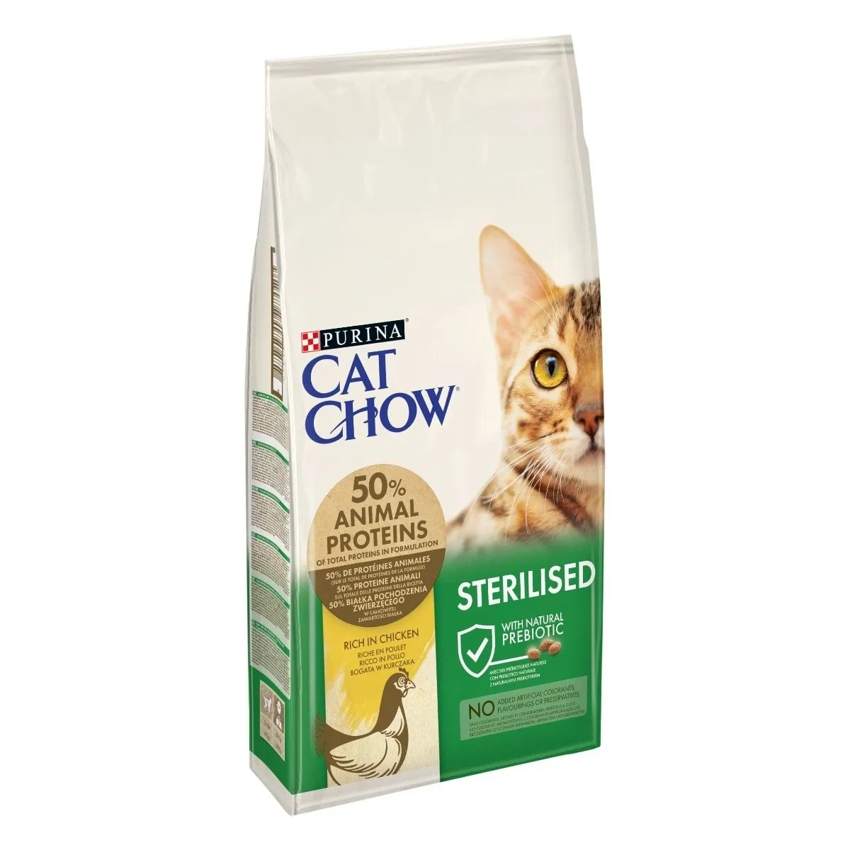 Cat chow sterilized pollo 10 kg