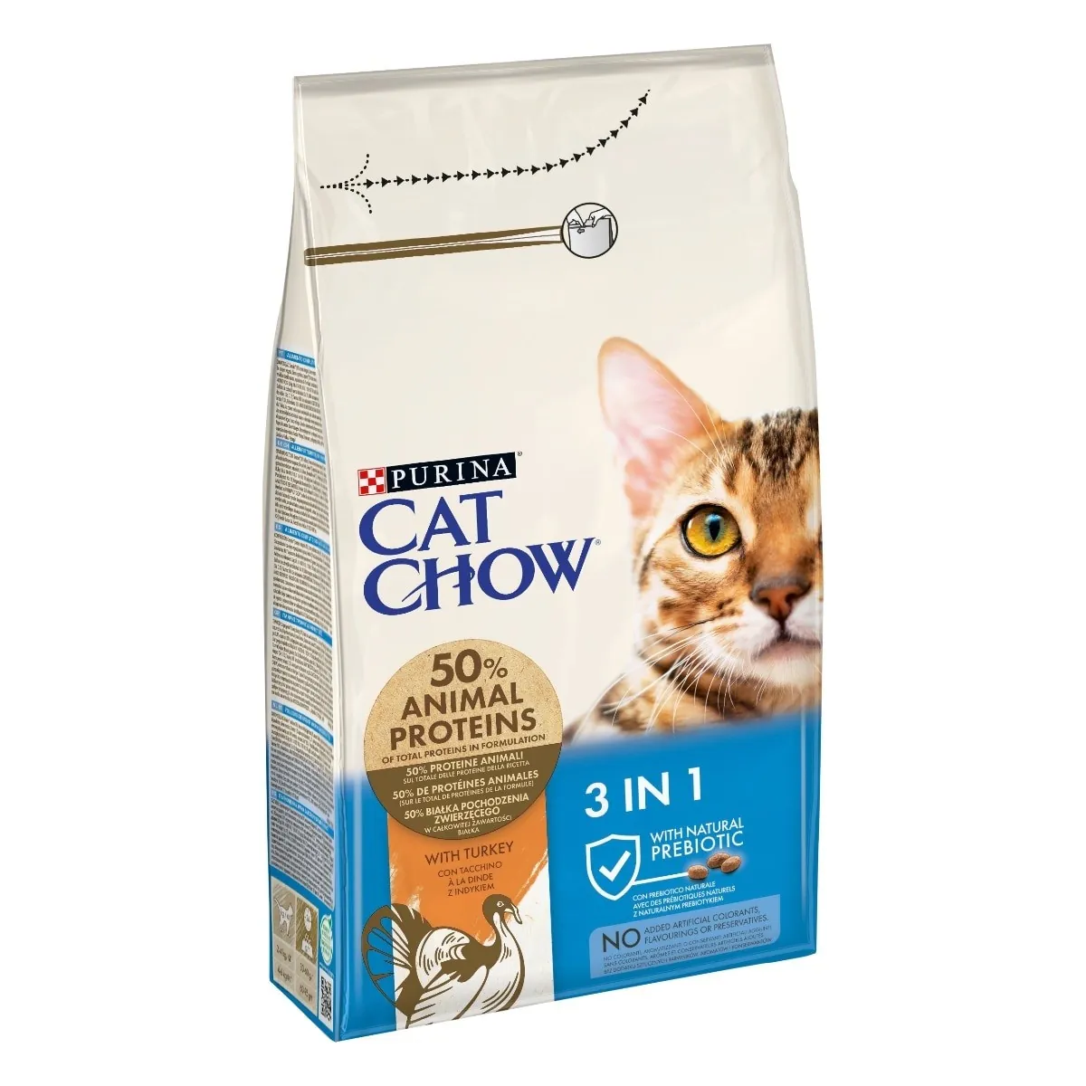 Cat chow 3 in 1 1,5 kg