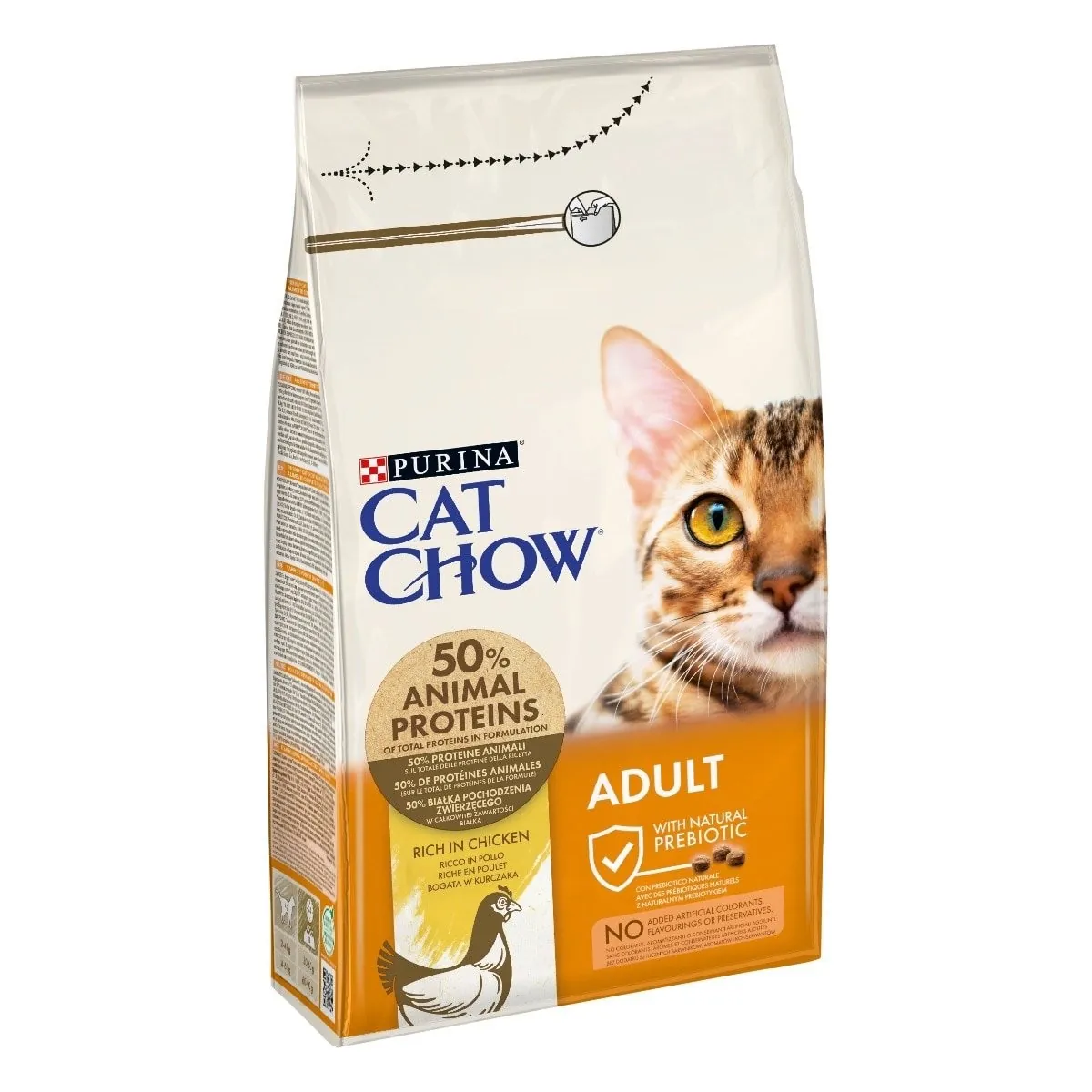 Cat chow adult pollo e tacchino 1,5 kg