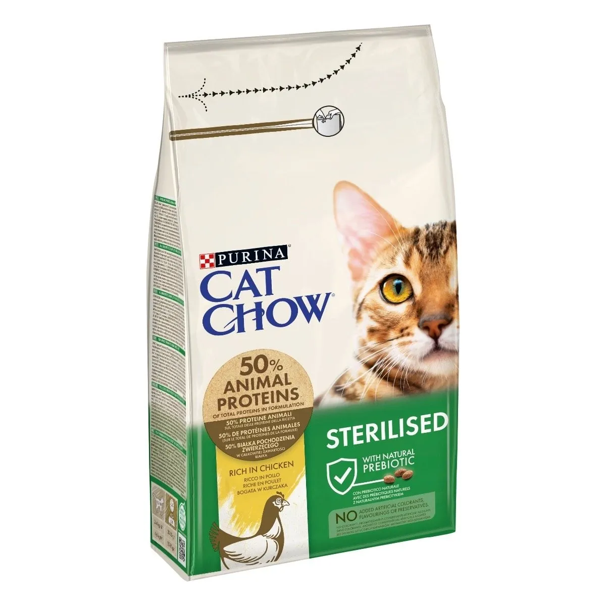 Cat chow sterilized pollo 1,5 kg