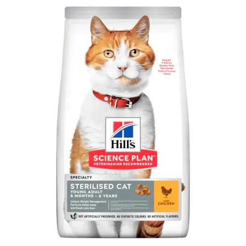 Hills gatto sterilized pollo 300 gr