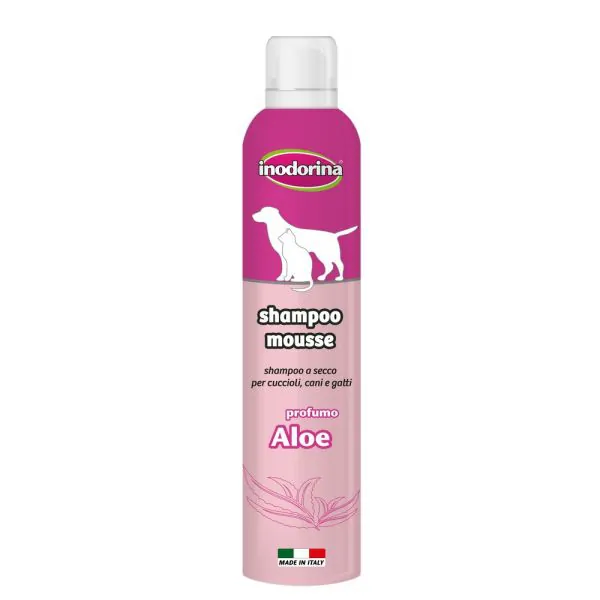 Inodorina shampoo mousse aloe 300 ml
