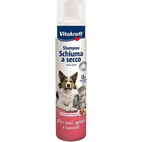 Vk shampoo schiuma a secco