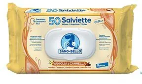 Salviette elanco vaniglia e cannella 50 pz