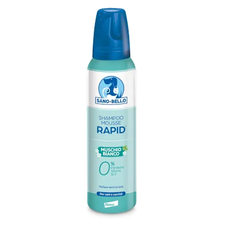 Shampoo cani rapid muschio bianco 300 ml