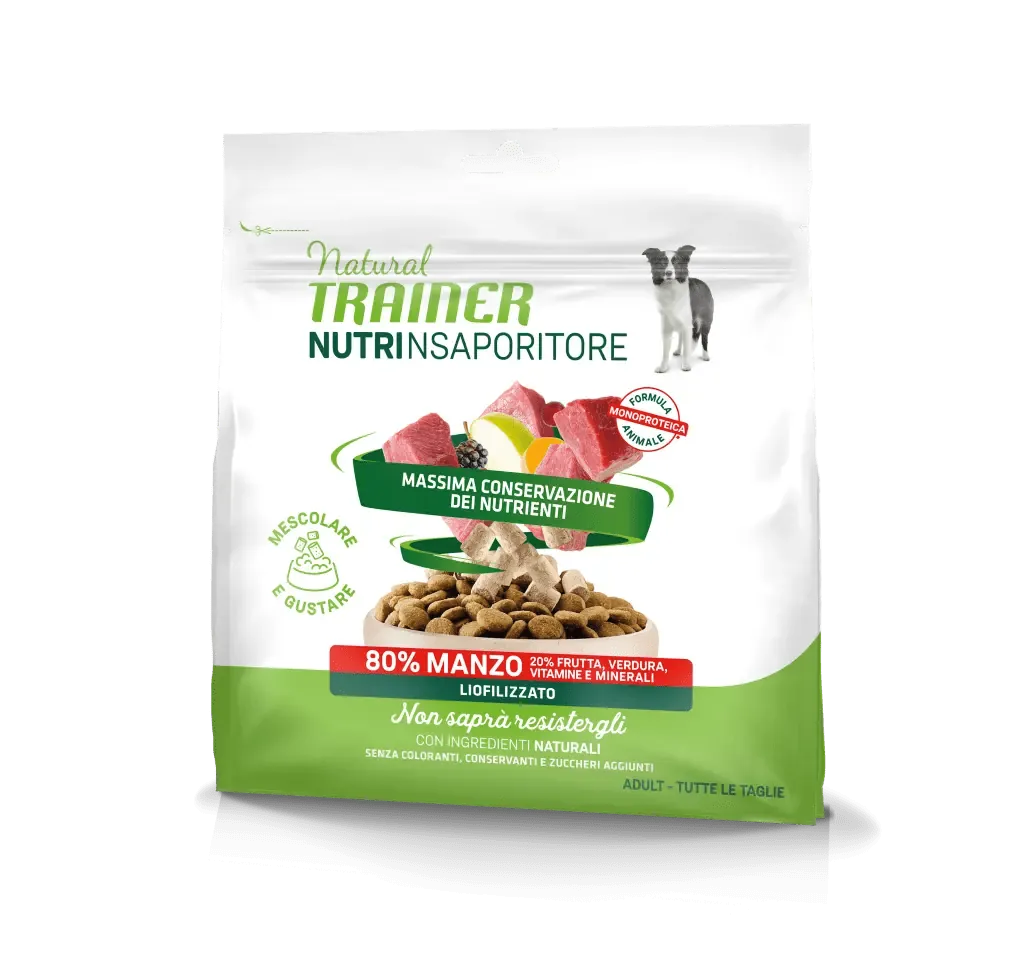 Trainer natural nutrinsaporitore manzo 120 gr