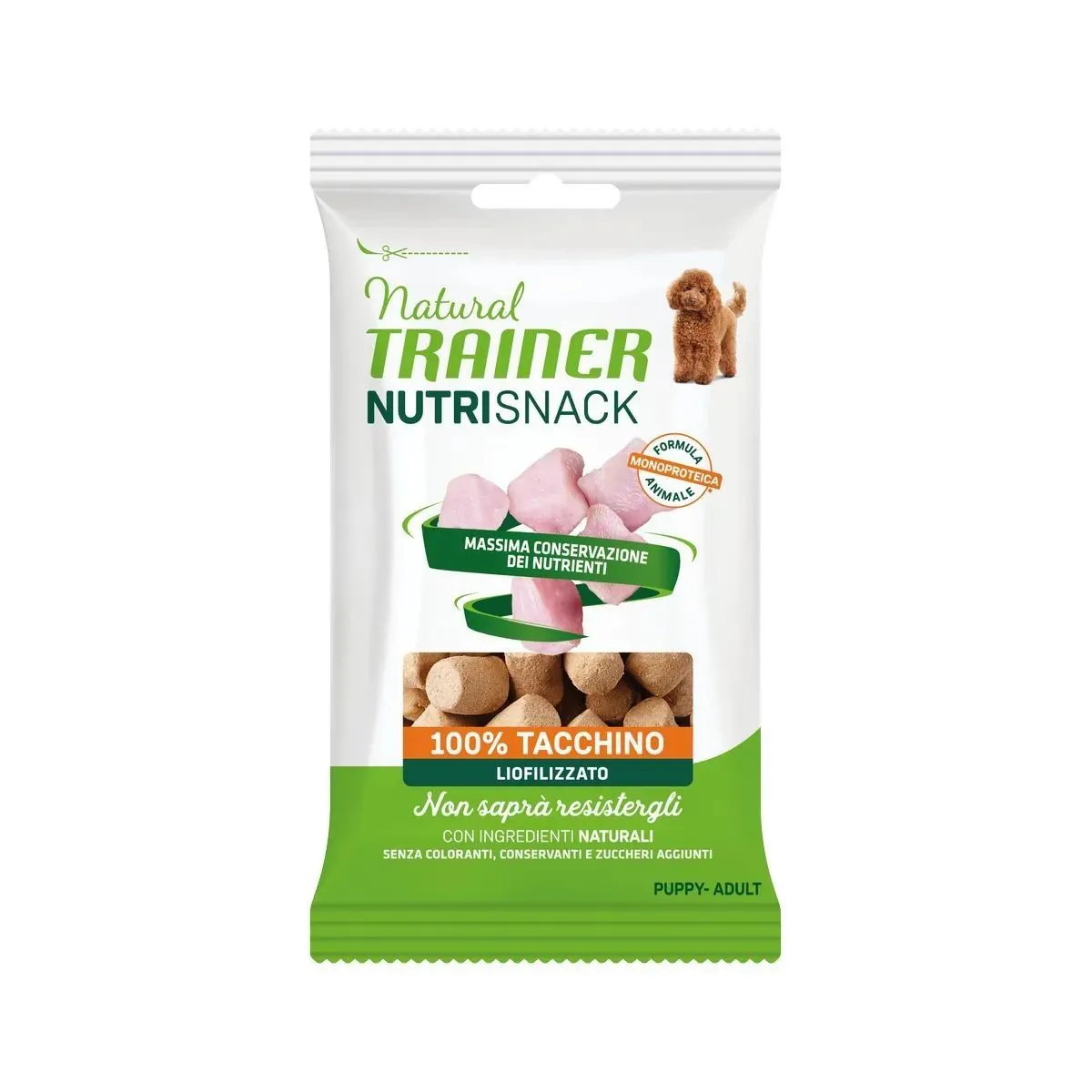 Trainer natural nutrisnack tacchino 20 gr