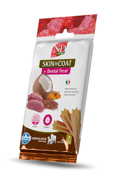 Nd dog snack skin&coat cervo adult medio maxi 110 gr