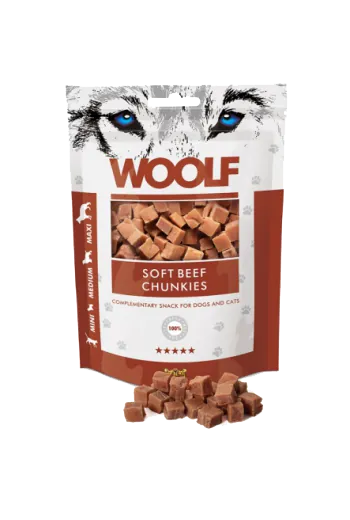 Woolf bocconcini morbidi di manzo 100 gr