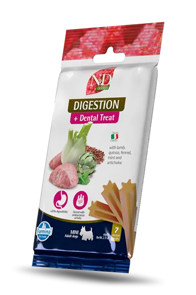 Nd dog snack quinoa digestion adult mini 60 gr