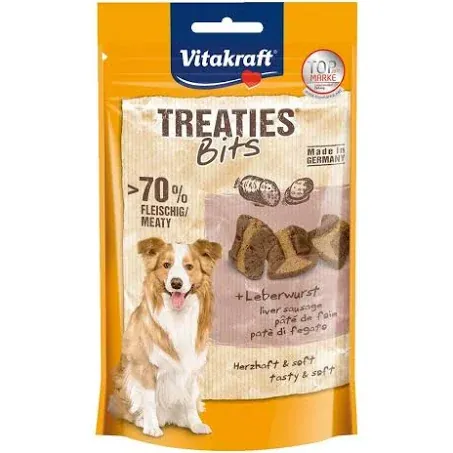 Vk dog treaties  bits pate' fegato 120 gr