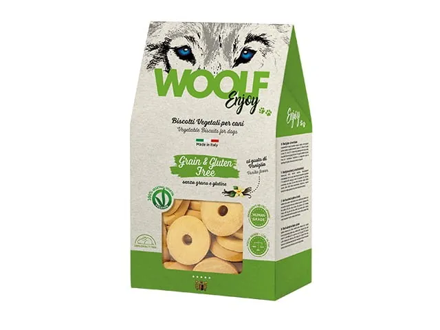 Woolf biscotto grain free vaniglia 400 gr