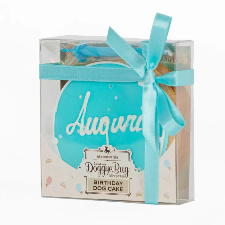 Birthday dog azzurro 120 gr