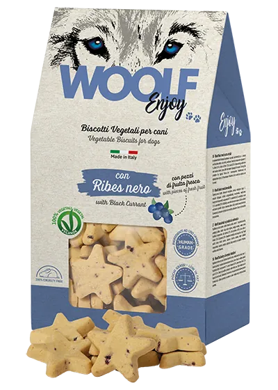 Woolf biscotto ribes nero 400 gr