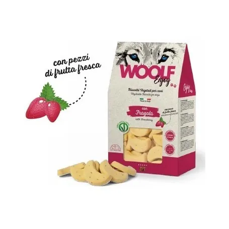 Woolf biscotto fragola 400 gr