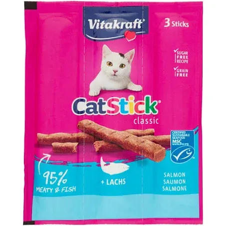 Vk cat stick mini salmone 3 x 18 gr