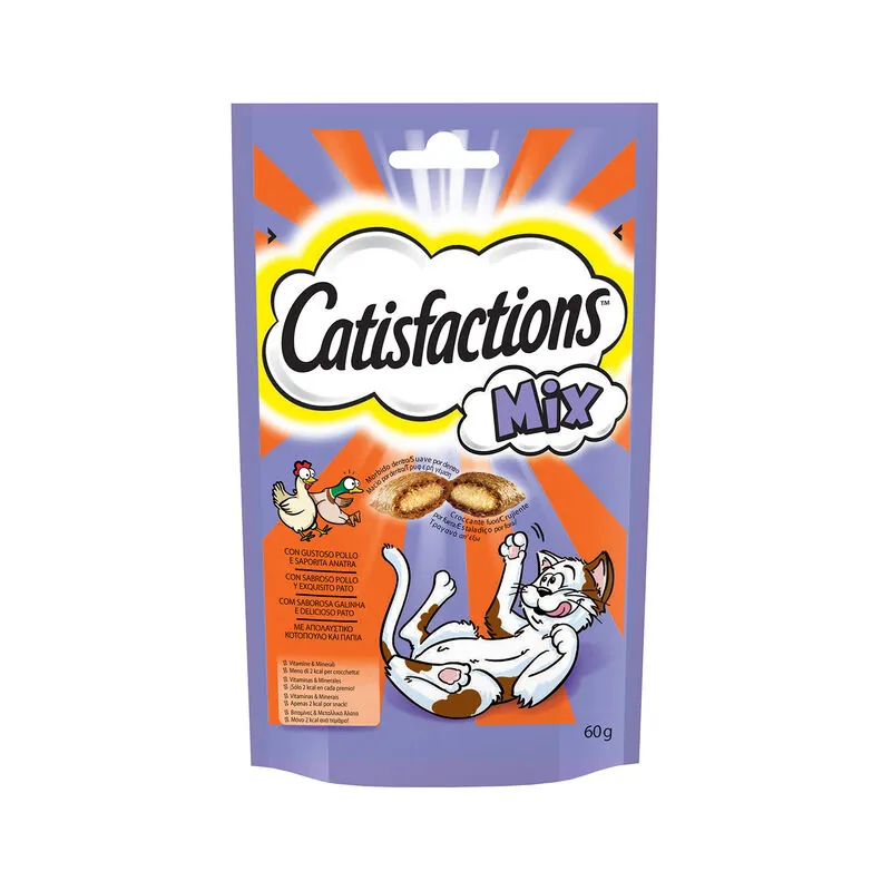 Catisfaction pollo e anatra 60 gr