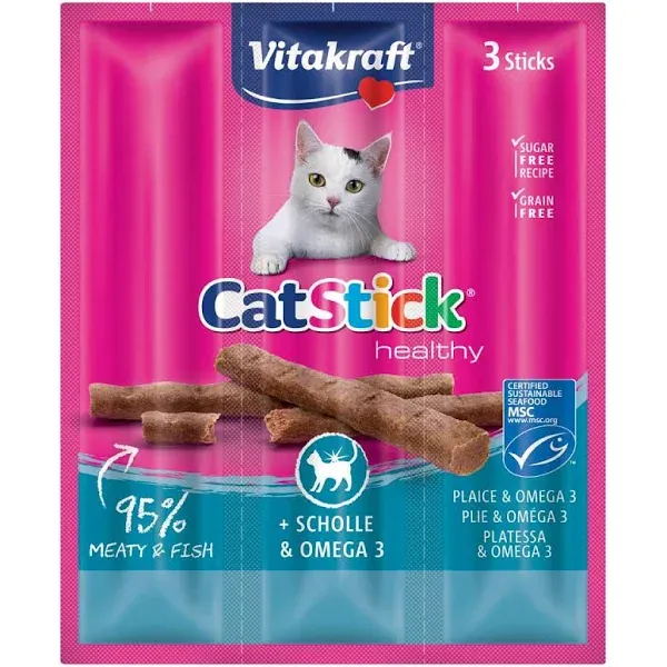 Vk cat stick mini sogliola e omega 3 3 x 18 gr