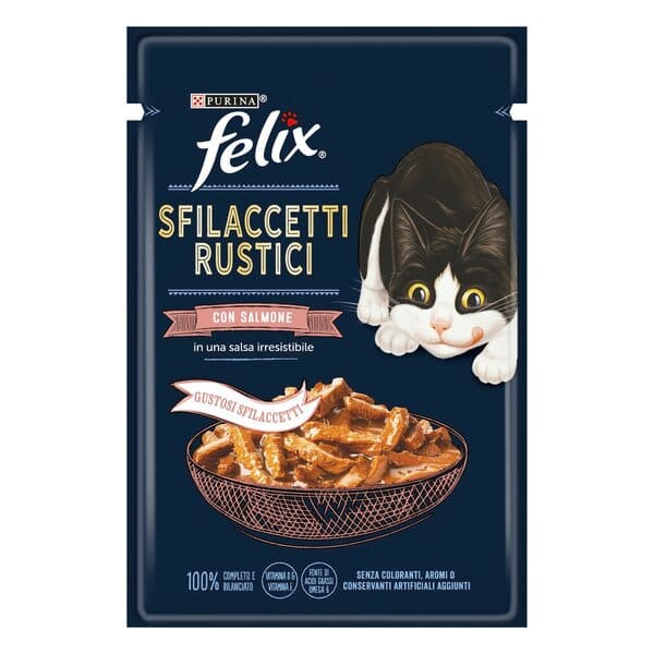 Felix Sfilaccetti Rustici Salmone 80 Gr 26x