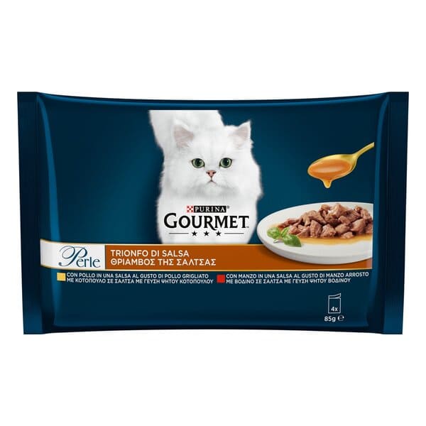 Gourmet Perle Trionfo Di Salsa Con Pollo 85 Gr 26x